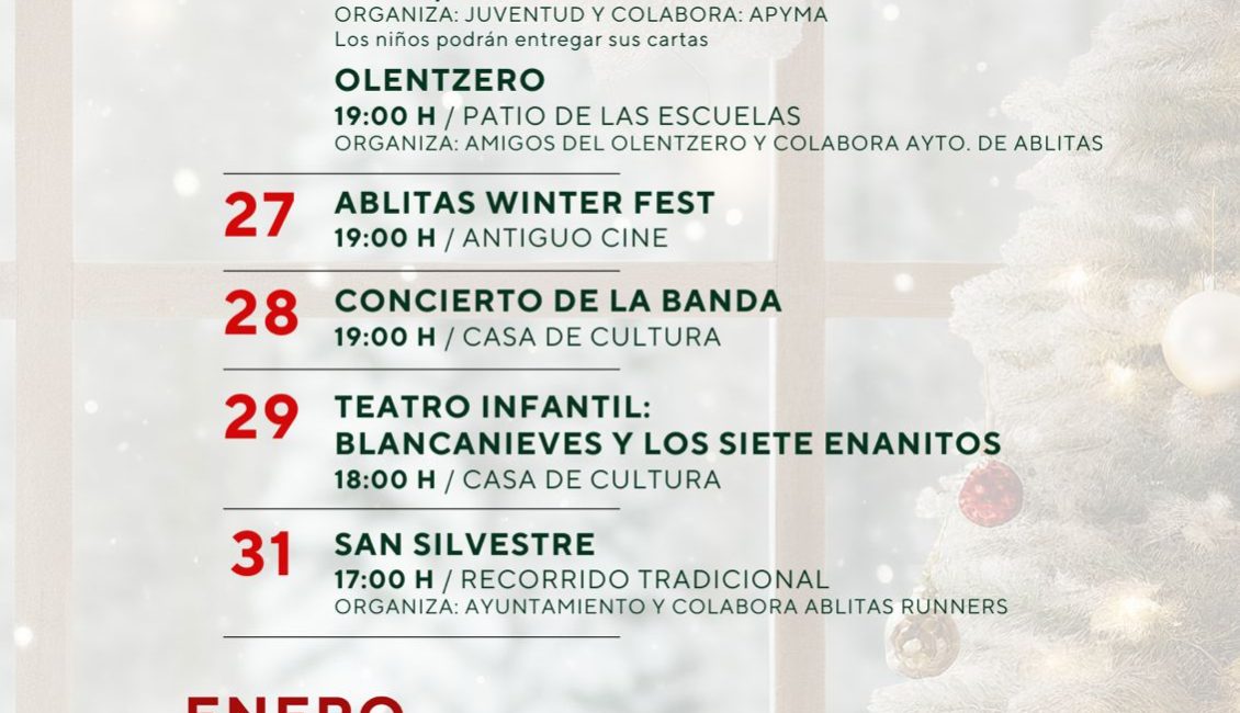 SAN SILVESTRE - ABLITAS - 2025