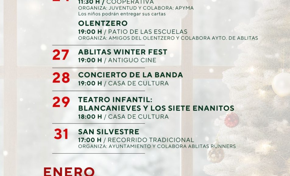 SAN SILVESTRE - ABLITAS - 2025