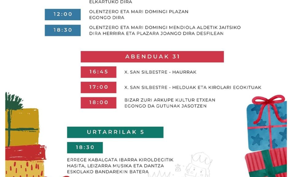 X. SAN SILVESTRE - ARETXABALETA - 2025