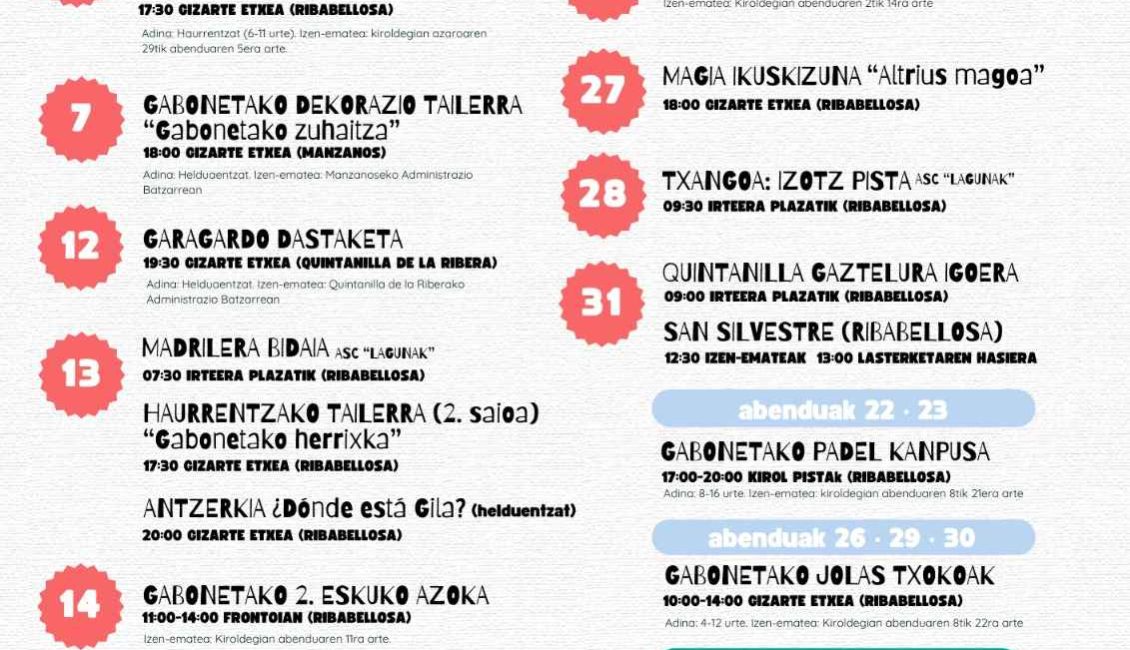 SAN SILVESTRE - ERRIBERABEITI / RIBERA BAJA - RIBABELLOSA - 2025