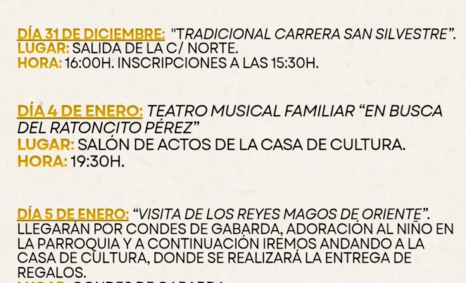 SAN SILVESTRE - FONTELLAS - 2025