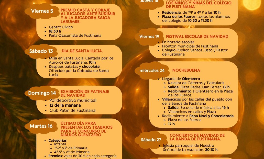 SAN SILVESTRE - FUSTIÑANA - 2025