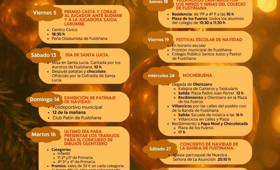 SAN SILVESTRE - FUSTIÑANA - 2025