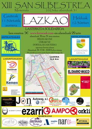 XIII. SAN SILVESTRE - LAZKAO - 2025