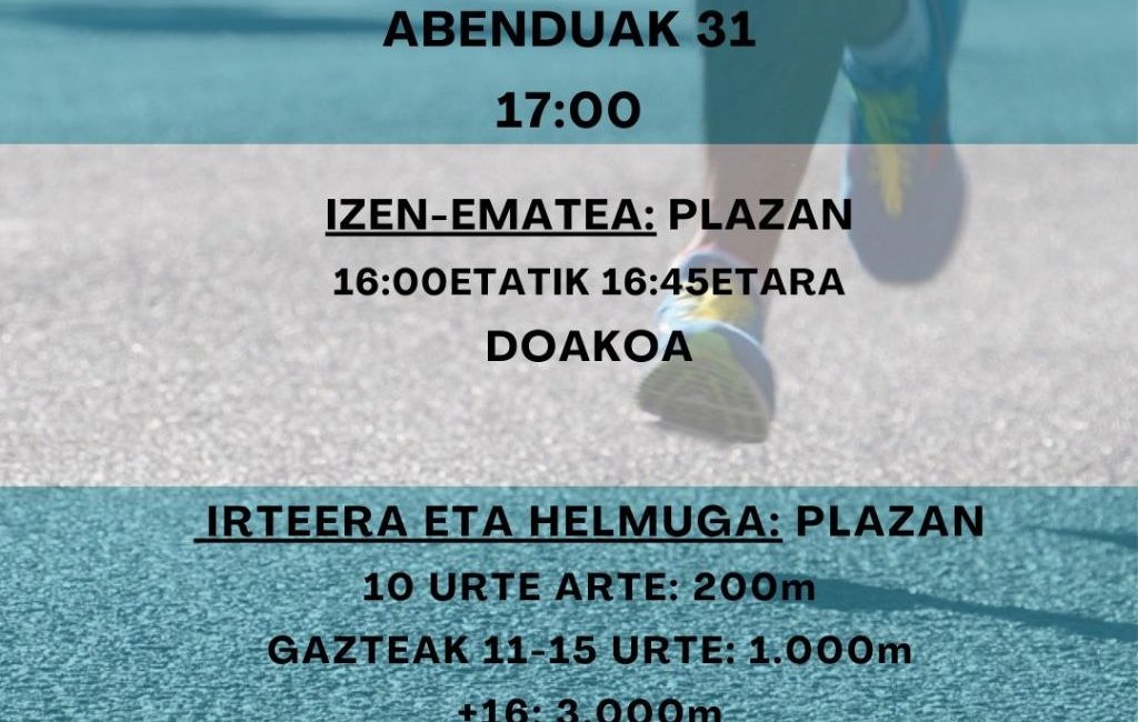 XIII. SAN SILVESTRE - ZESTOA - 2025