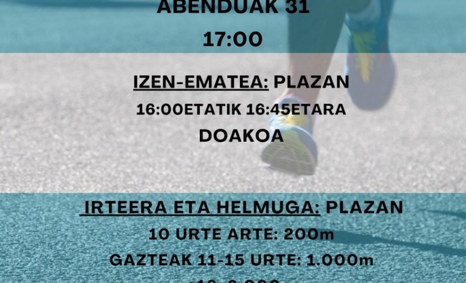 XIII. SAN SILVESTRE - ZESTOA - 2025