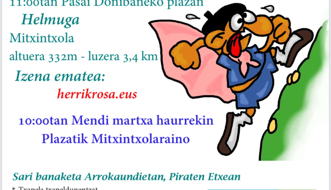 XV. MITXINTXOLA MENDI LASTERKETA HERRIKOIA - 2026