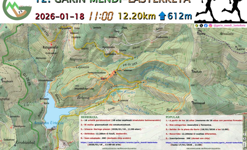 XII. GARINGO MENDI LASTERKETA HERRIKOIA - 2026