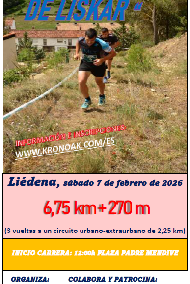 IV. CROSS DE LISKAR - 2026