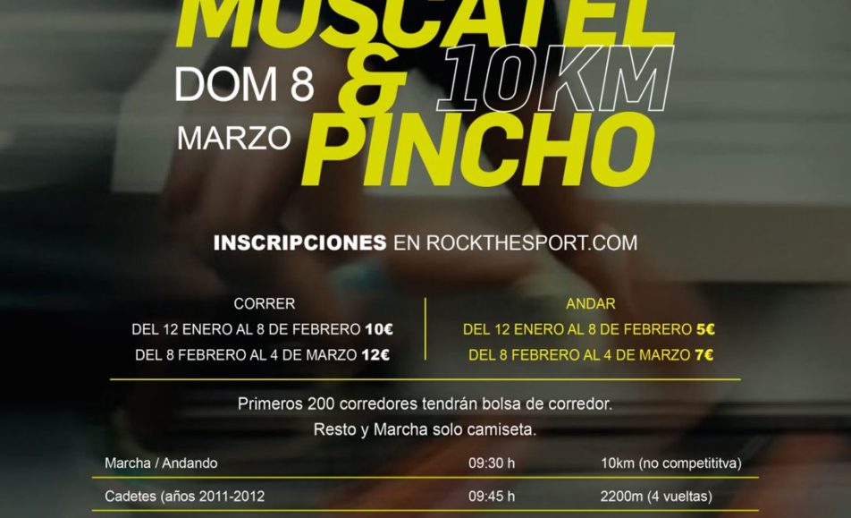 IX. CARRERA MOSCATEL & PINCHO - CIUDAD DE CORELLA - 2026