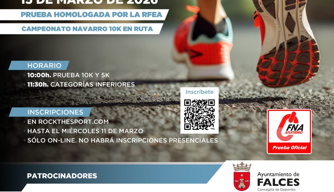 XXXV. 10K / 5K EN RUTA VILLA DE FALCES - 2026