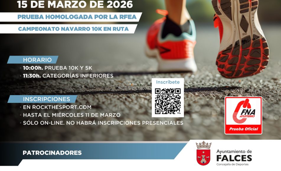 XXXV. 10K / 5K EN RUTA VILLA DE FALCES - 2026
