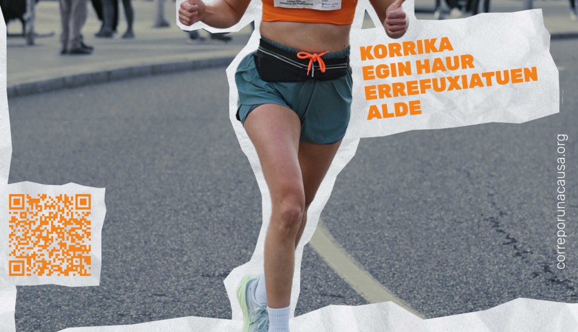 XV. EGIN KORRIKA KAUSA BATEN ALDE - CORRE POR LA INFANCIA REFUGIADA - 2026