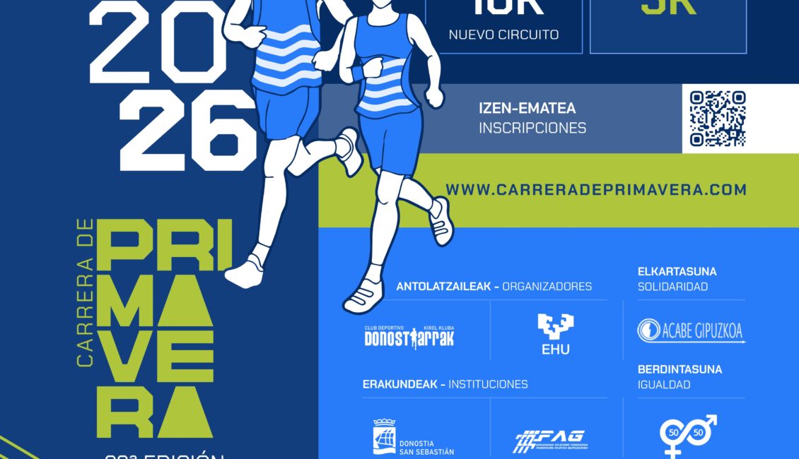XXII. UDABERRI LASTERKETA - CARRERA DE PRIMAVERA - 2026