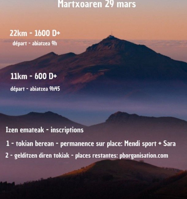XIX. SARA KORRIKA TRAIL - 2026