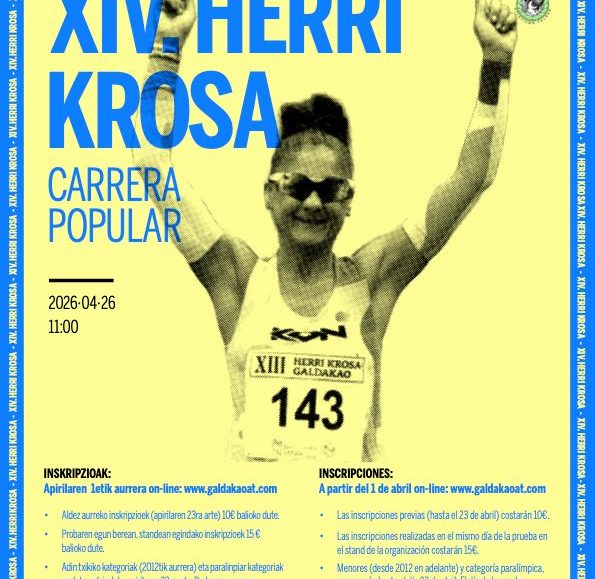 XIV. GALDAKAOKO HERRI KROSA - 2026