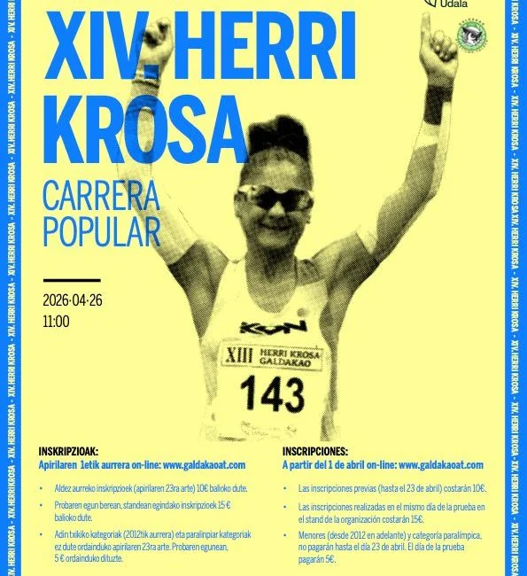 XIV. GALDAKAOKO HERRI KROSA - 2026