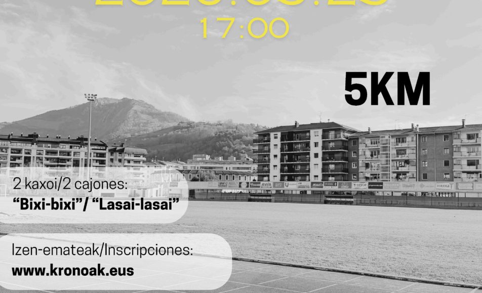 I. MUGITU TOLOSA LASTERKETA - 2026