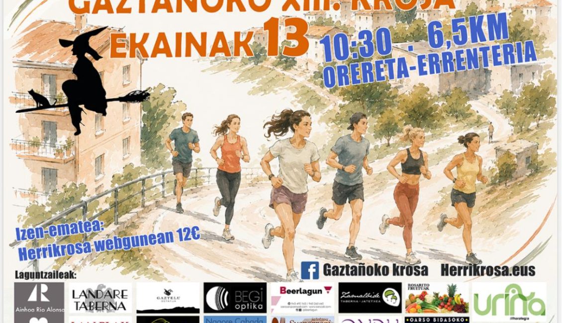 XIII. GAZTAÑOKO KROSA - 2026