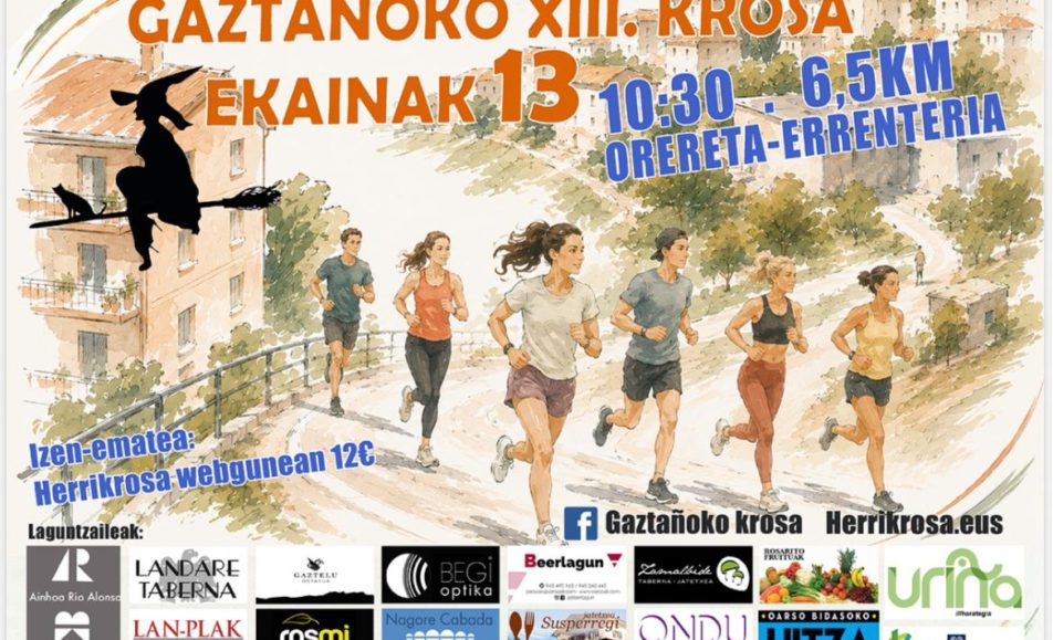 XIII. GAZTAĆOKO KROSA - 2026