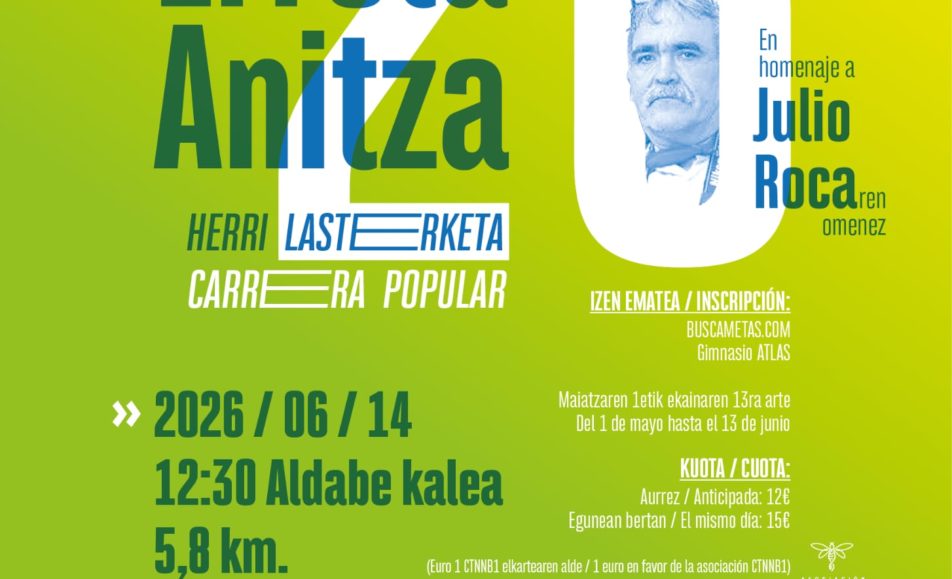 II. ERROTA ANITZA HERRI LASTERKETA - 2026