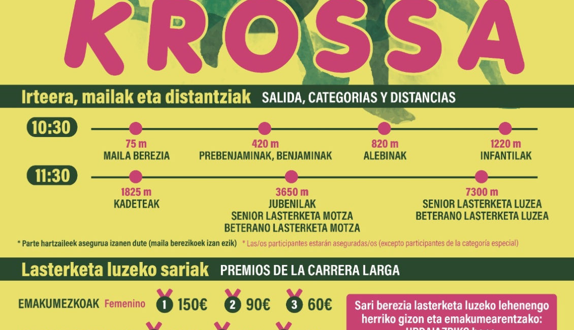 XLVI. DONEZTEBEKO HERRI KROSA - 2026
