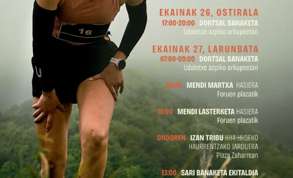I. ZUHATZA TRAIL MENDI LASTERKETA - 2026