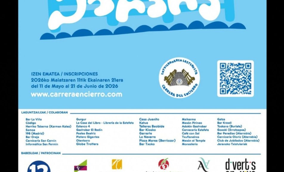 XLI. ENTZIERROAREN LASTERKETA - CARRERA DEL ENCIERRO - 2026