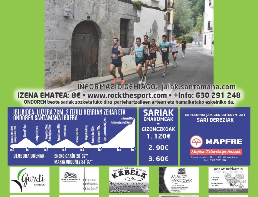 XXIV. ASTEASUKO SANTAMAÑA KROS IGOERA - 2026