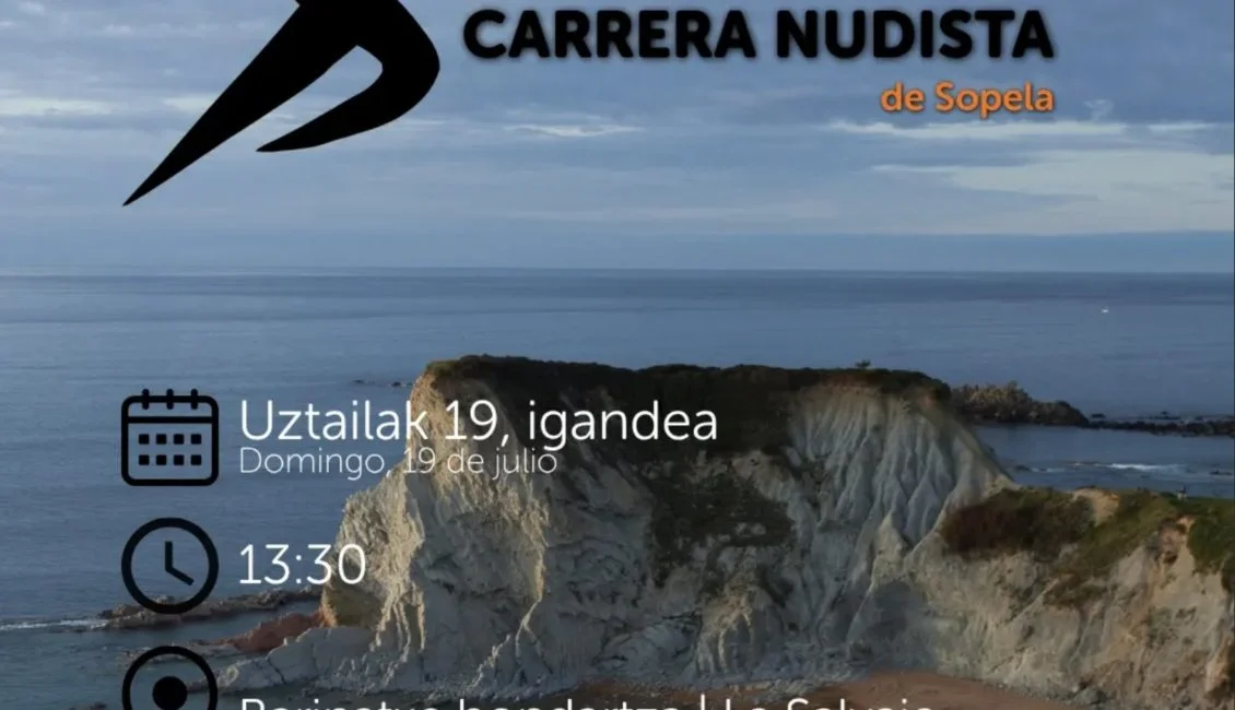 XXV. SOPELAKO LASTERKETA NUDISTA - CARRERA NUDISTA SOPELA - 2026