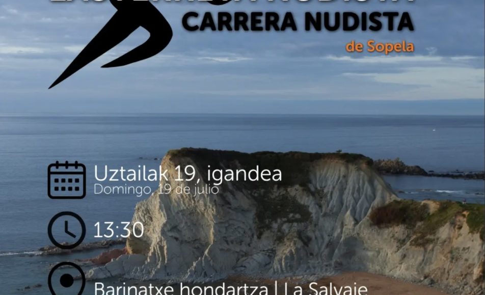 XXV. SOPELAKO LASTERKETA NUDISTA - CARRERA NUDISTA SOPELA - 2026