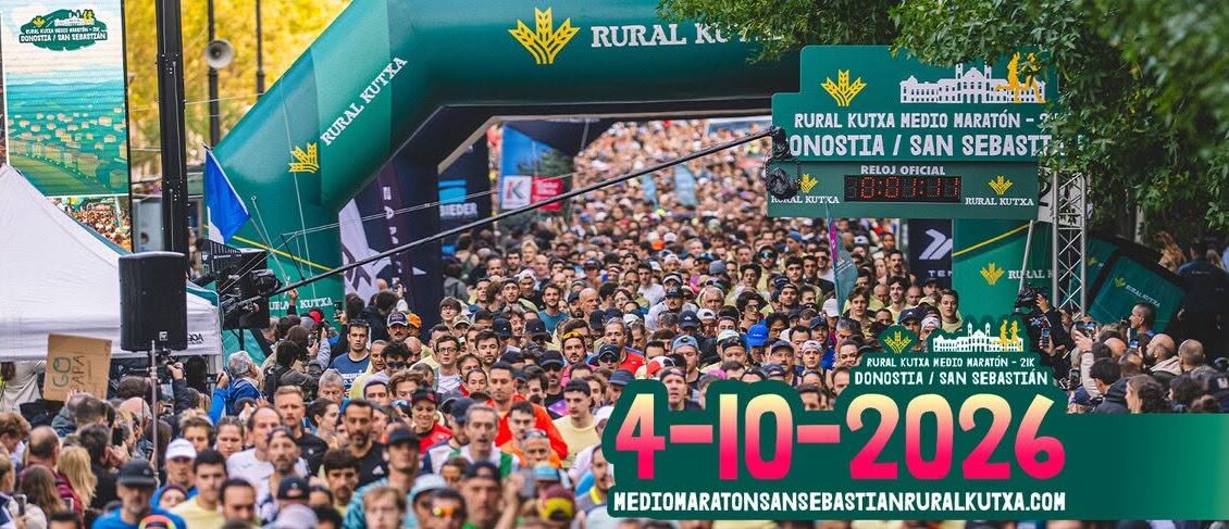 RURAL KUTXA MEDIO MARATÓN SAN SEBASTIÁN - 2026
