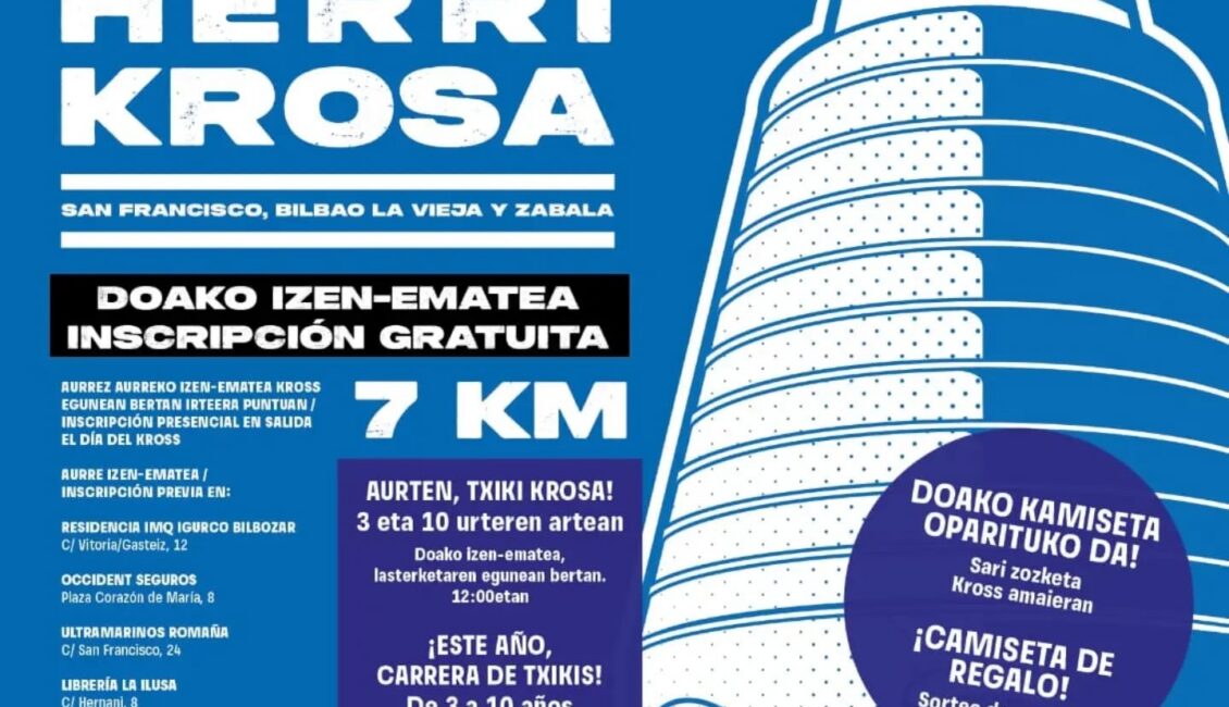 XXIII. CROSS POPULAR BILBAO LA VIEJA - SAN FRANCISCO HERRI KROSA - 2026