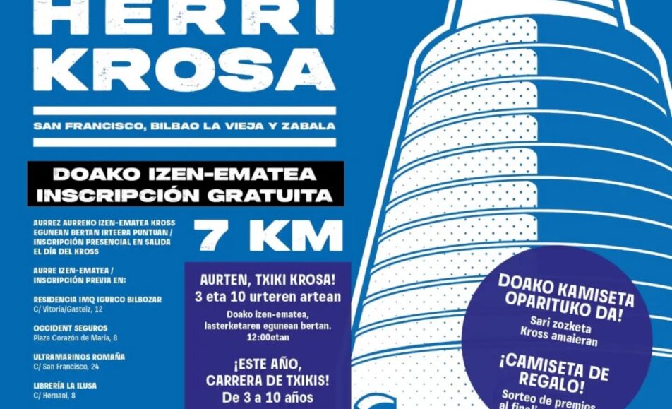 XXIII. CROSS POPULAR BILBAO LA VIEJA - SAN FRANCISCO HERRI KROSA - 2026