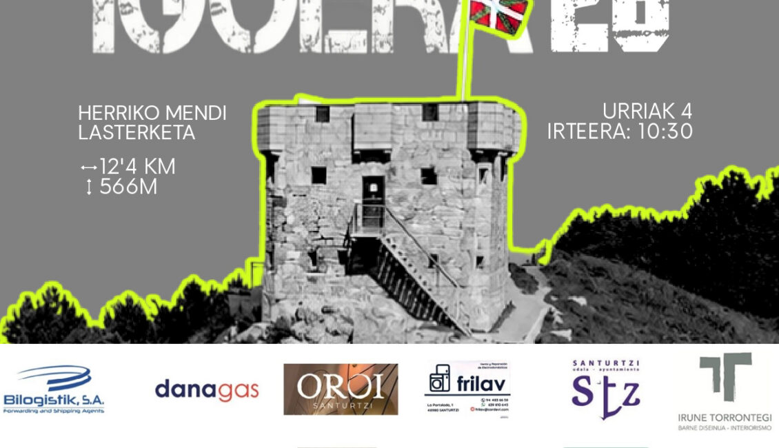 XXV. SERANTES IGOERA MENDIKO HERRI LASTERKETA - 2026