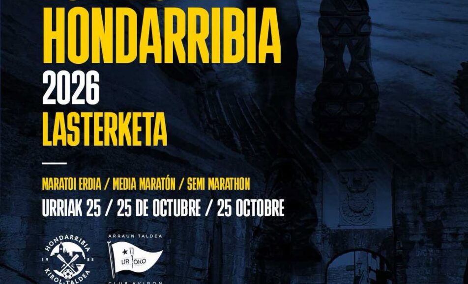 XXVII. DONIBANE LOHITZUNE HONDARRIBIA LASTERKETA ERDI MARATOIA - 2026